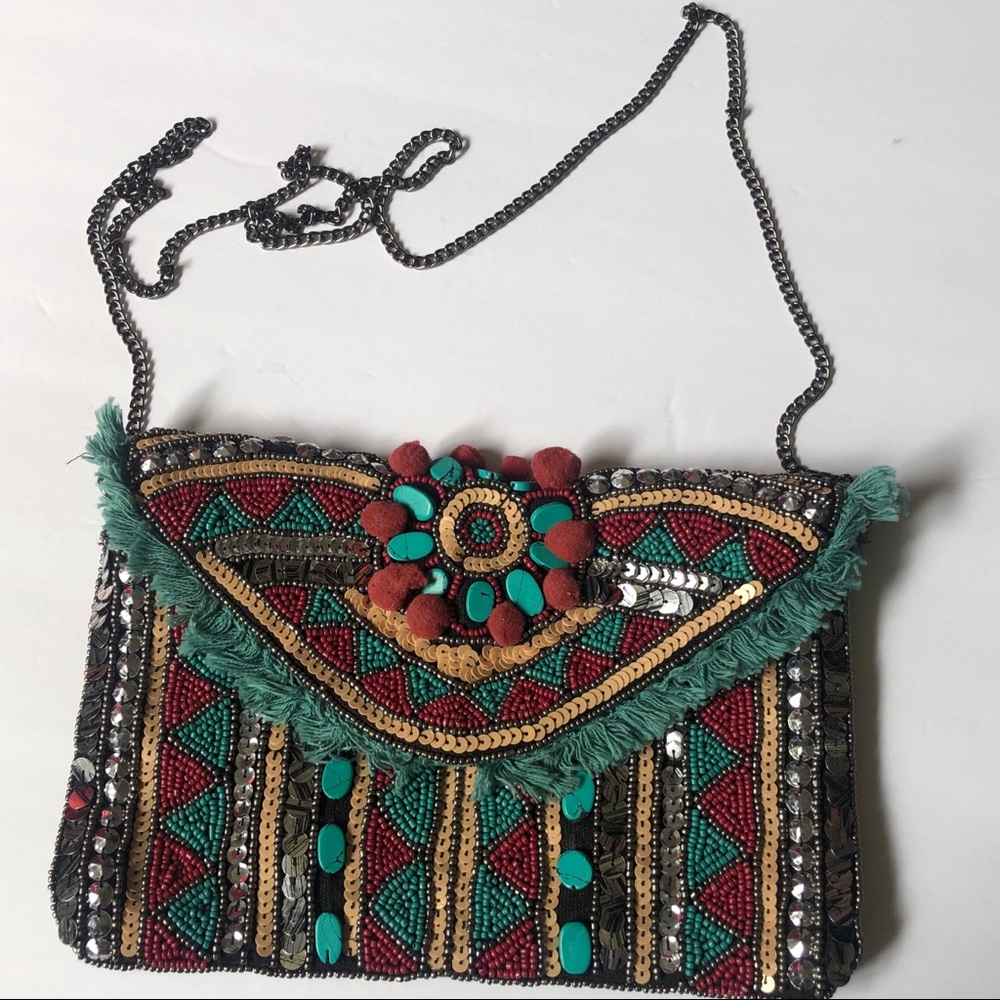 Circus by Sam Edelman Beaded detail crossbody